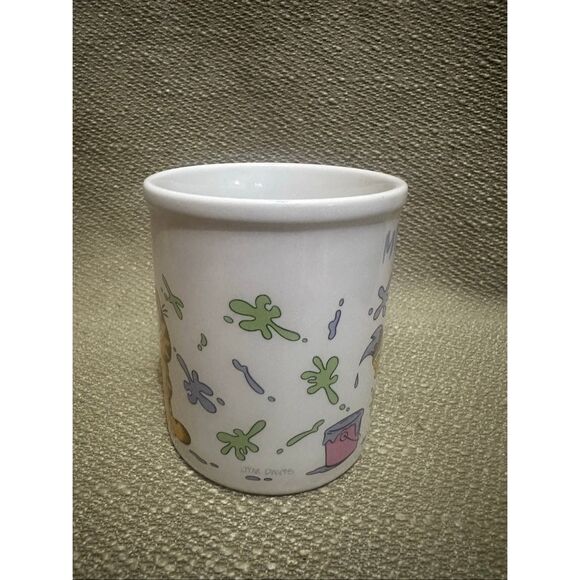 Vintage 1978 Garfield Cat Ceramic Coffee Tea Cup Mug Mom - Picture 3 of 8